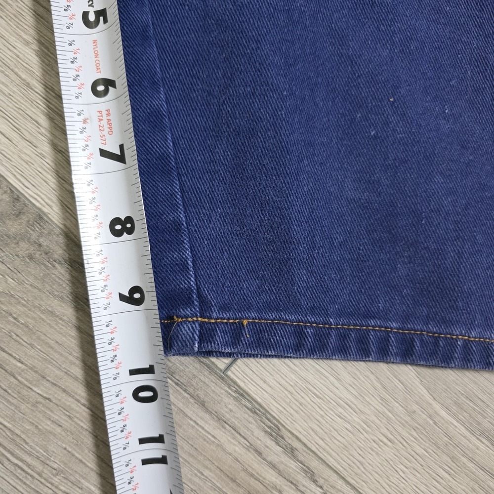 Mickey Unlimited Mens Size 36 Mickey Mouse Blue Denim Shorts Disney Vintage 90s - Picture 7 of 8